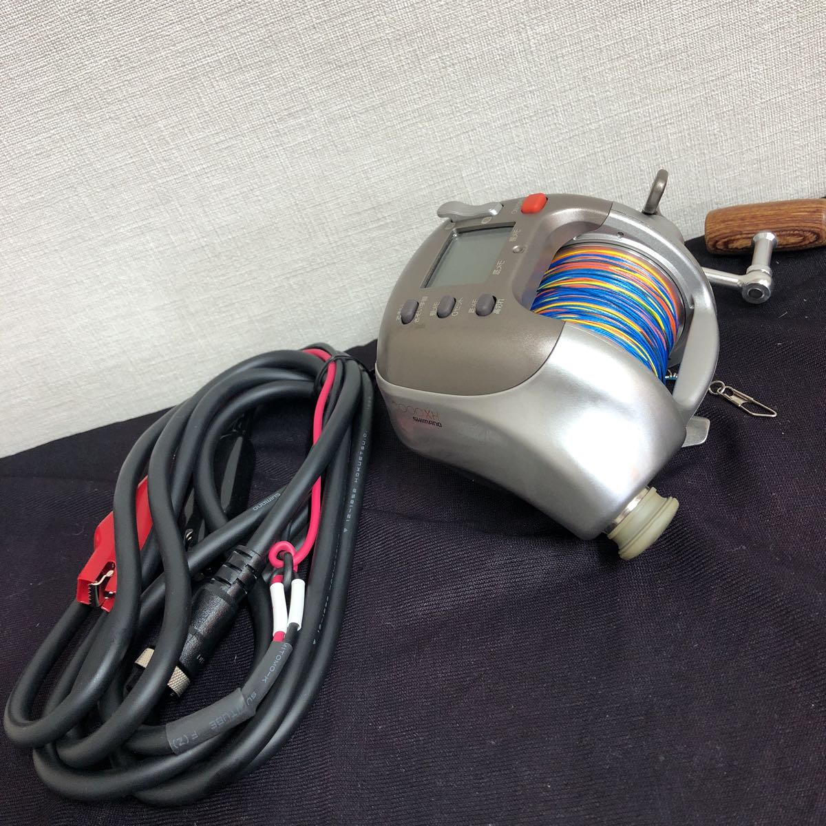 N)【美品】SHIMANO 3000XH リール/SHIMANO 12-1852 HOKUETSU.D. パーツ