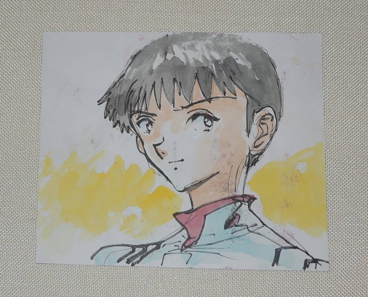新世紀エヴァンゲリオン☆増尾昭一 直筆イメージボード☆庵野秀明 貞本