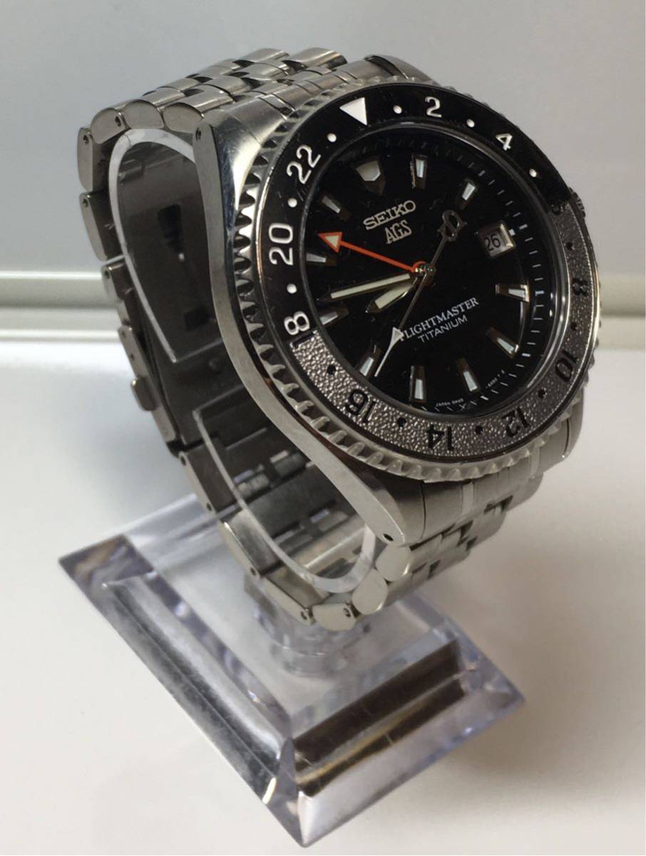 AGS Flightmaster Seiko フライトマスター セイコー SEIKO 5M45-6A50