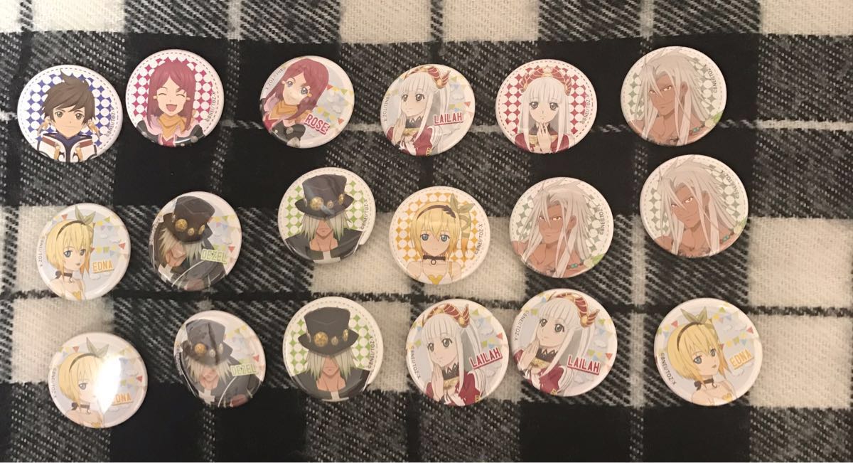 テイルズオブゼスティリアザクロス ufotable くじ缶バッジ アトフェス