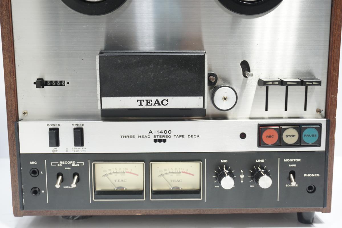 J】TEAC A-1400 オープンリールデッキ ティアック 062395 チルアウト