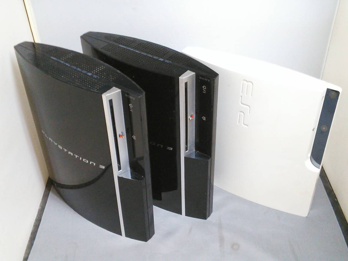 SONY SONY PS3/プレステ3 CECH-2500A/CECHL00 3台 【ジャンク】r-a268