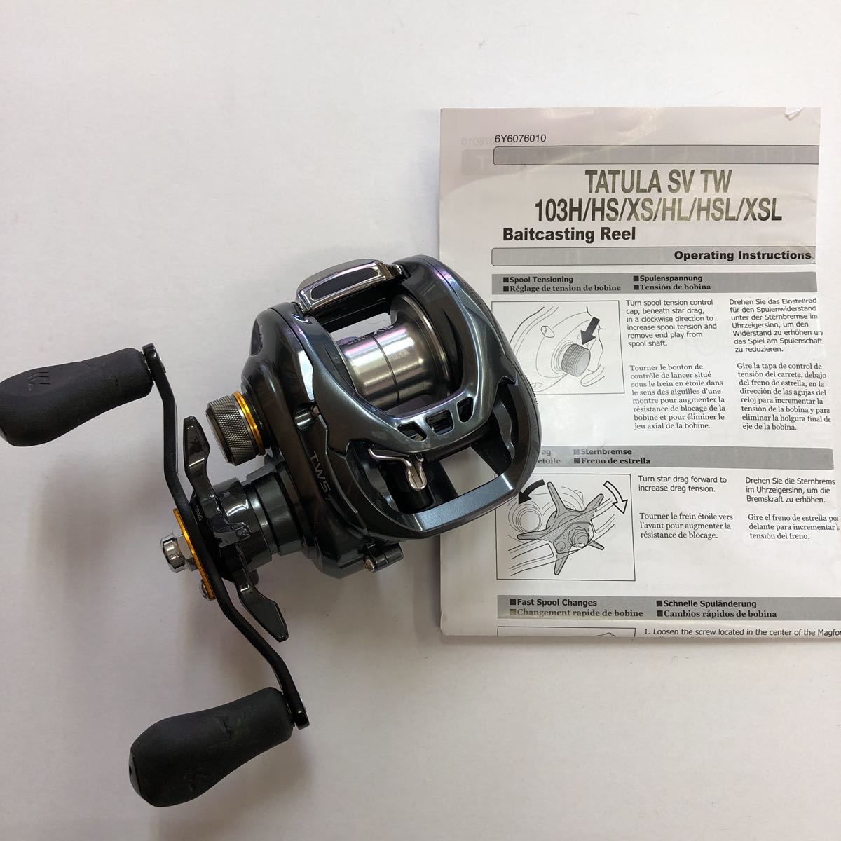 ダイワ チームダイワ-Z 105H【DAIWA/TD-Z 105H】右巻き 美品！