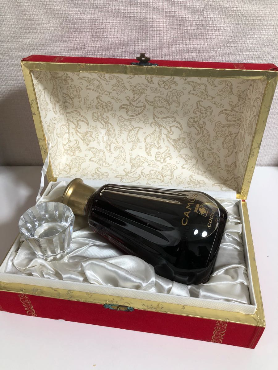 古酒・未開栓】CAMUS カミュ カラフェ バカラクリスタル コニャック
