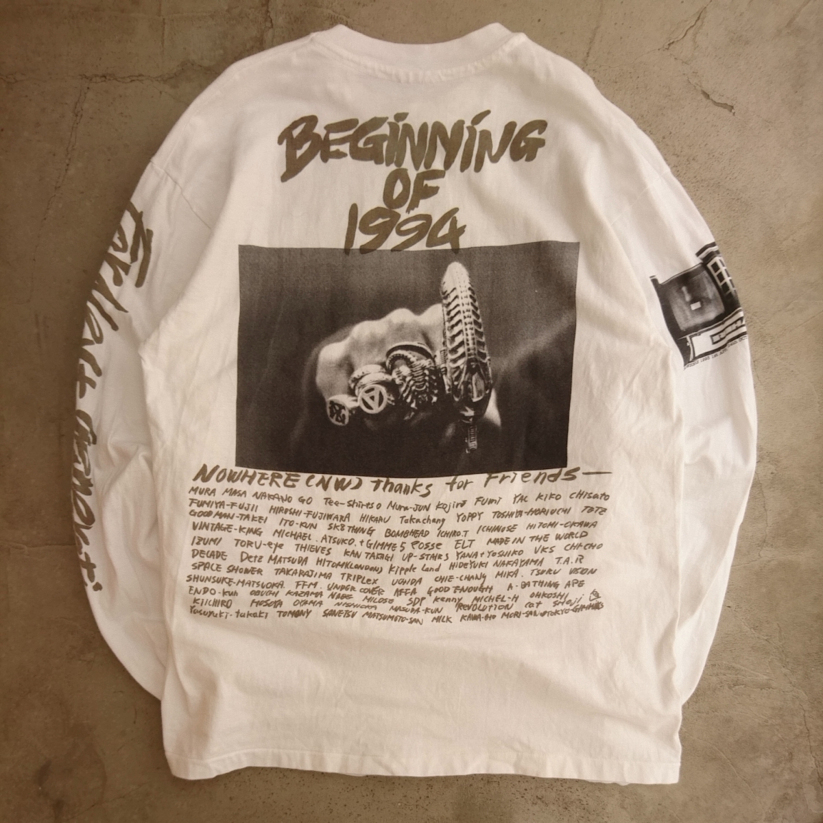 鬼レア】90s Last Orgy2 Tシャツ 白L Nigo Jonio Ape Undercover AFFA