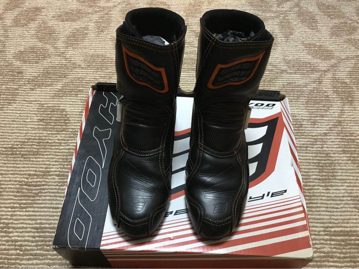 ヒョウドウ ライディングブーツ HYOD HSF001D BOLGA ST-X D3O BLACK 