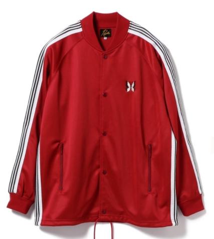 【限定SALE，HOT】 セットアップ 出品中 おまけあり BEAMS JAPAN NEEDLES &times; BEAMS JAPAN / 別注 トラックジャケット レッド&times;ホワイト(ニードルス)｜売買されたオークション情報、yahooの商品情報をアーカイブ公開 ニードルス