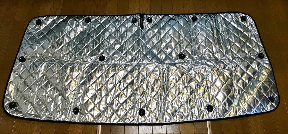 ハイエース 【美品】ハイエース200系ワイド フロントサンシェード三点 