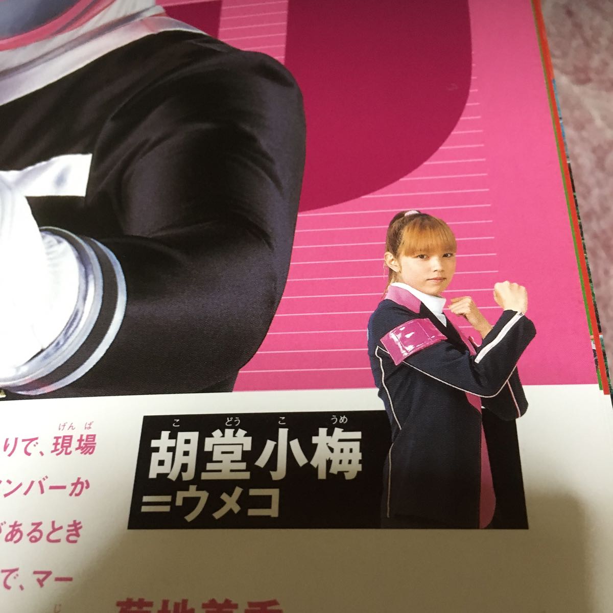 さいねい龍二(レッド) 伊藤陽佑(グリーン) 菊地美香(ピンク) 石野真子