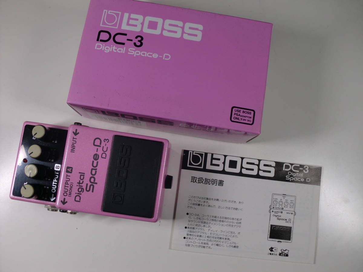 BOSS DC-3 ボス デジタルスペースD 極美品 日本製 完動品 Digital