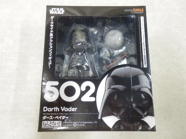 未開封 スター・ウォーズ ねんどろいど 502 ダース・ベイダー Yahoo