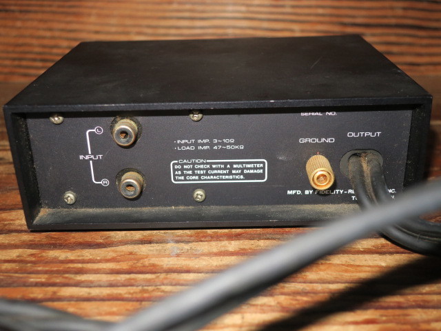激レア fidelity-research MC昇圧トランス AGT-5X 受注生産品