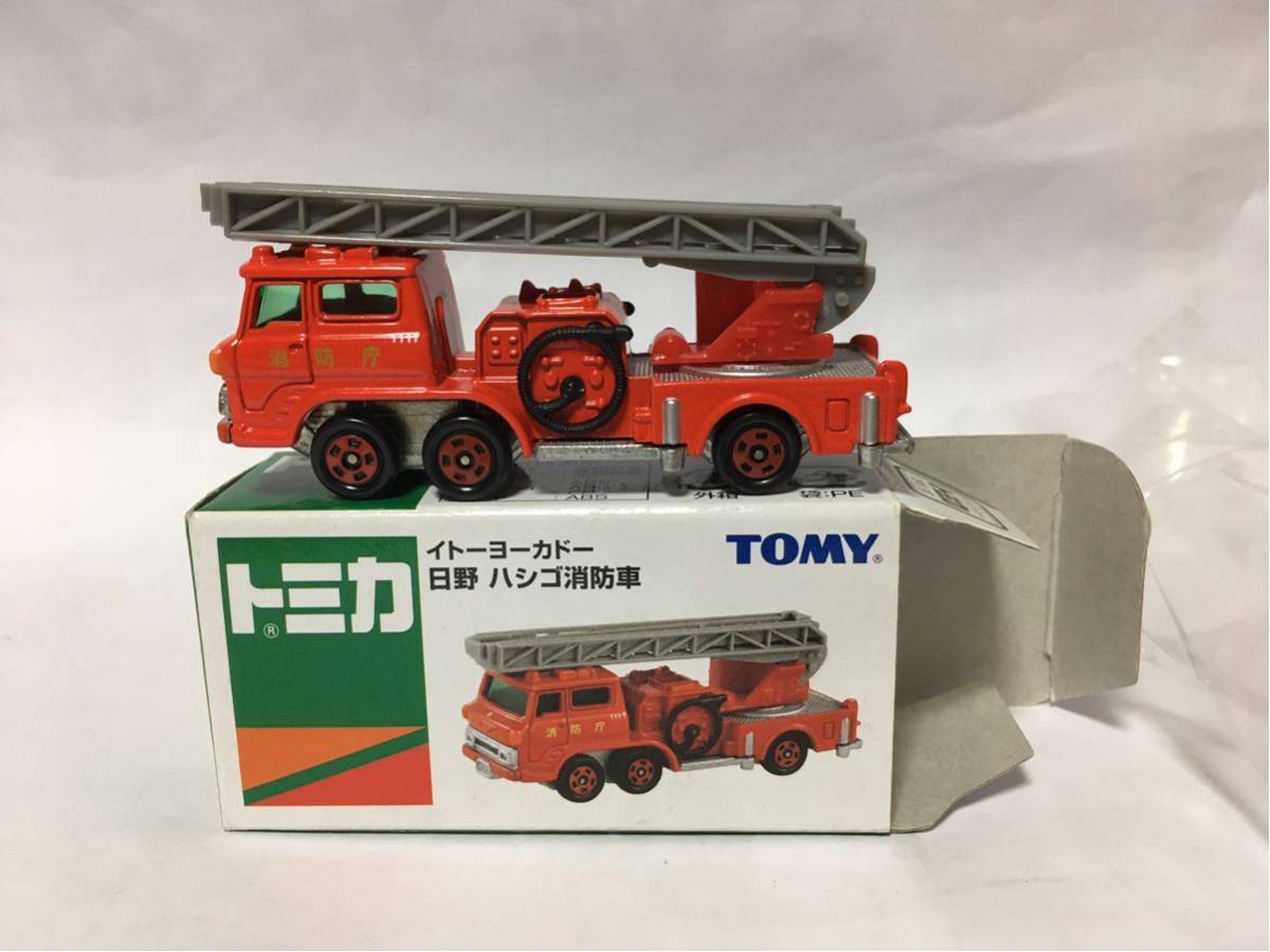 ハシゴ消防車 日野 HINO FIRE ENGINE 消防庁 中国製トミカ29 