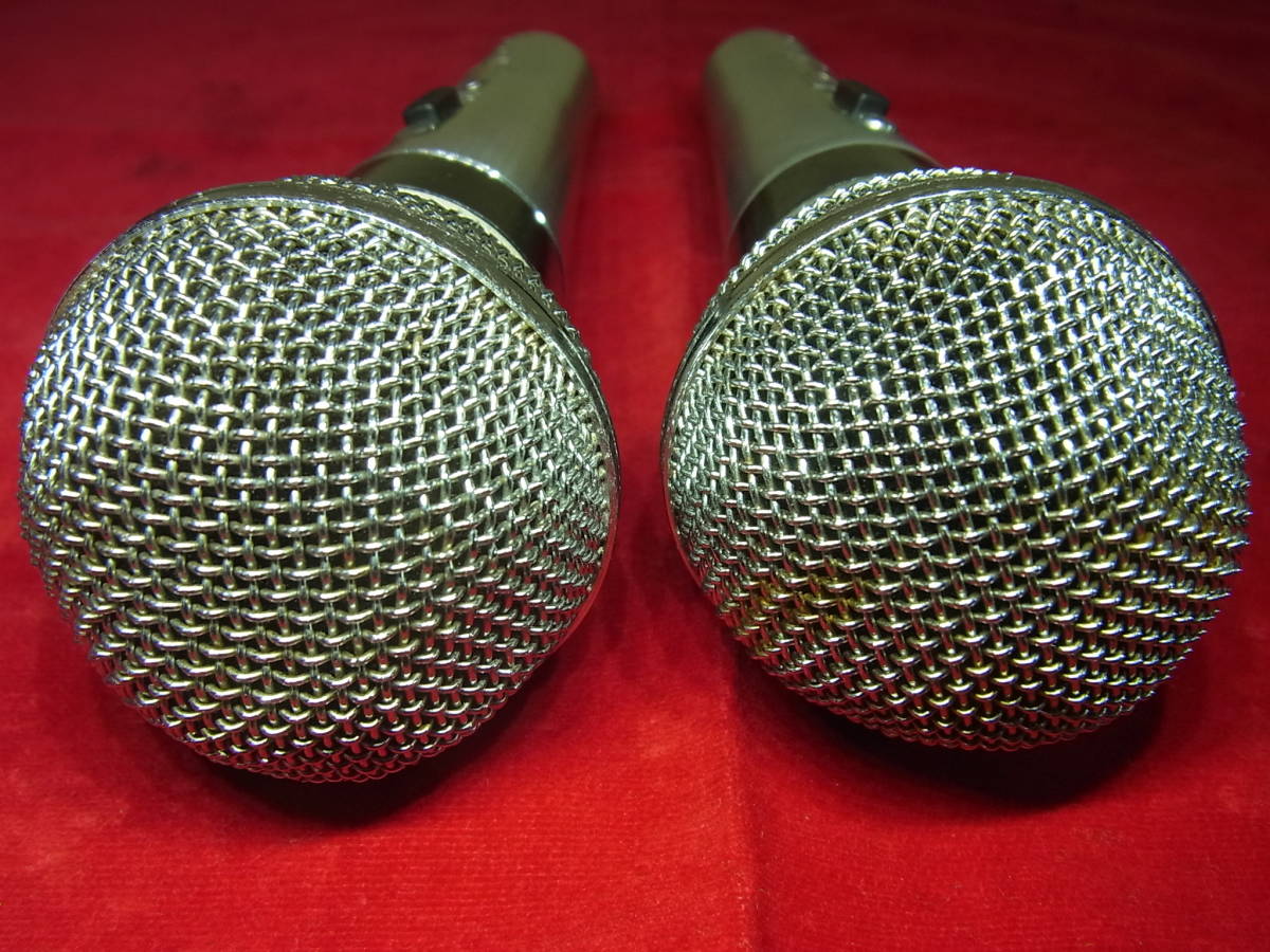 Shure 565sd 2本 ⑥△SHURE 565SD ダイナミックマイクロフォン 2本セット シュアー 通電