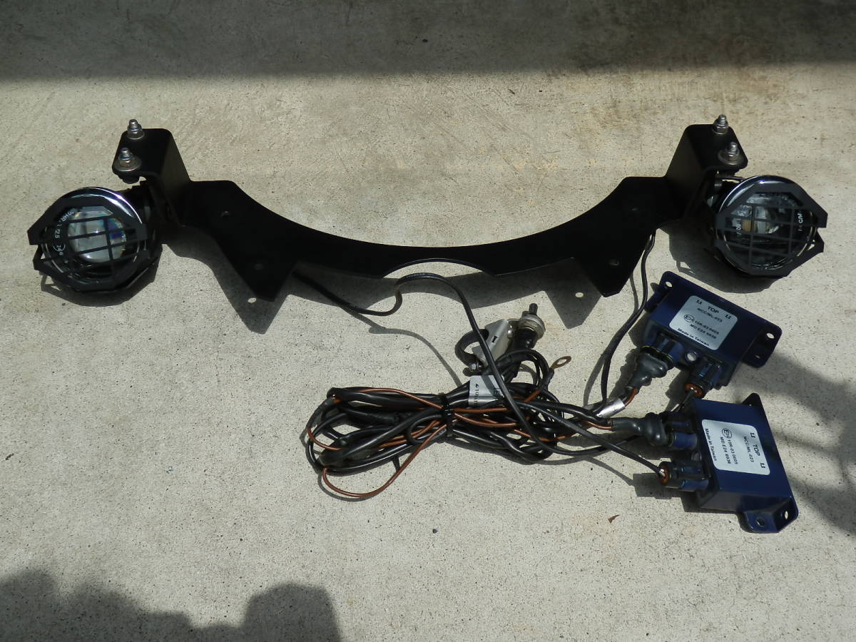 即決！☆BMW F650GS Twin☆TOURATECH　LED　フォグライト☆プロテクター付☆_1