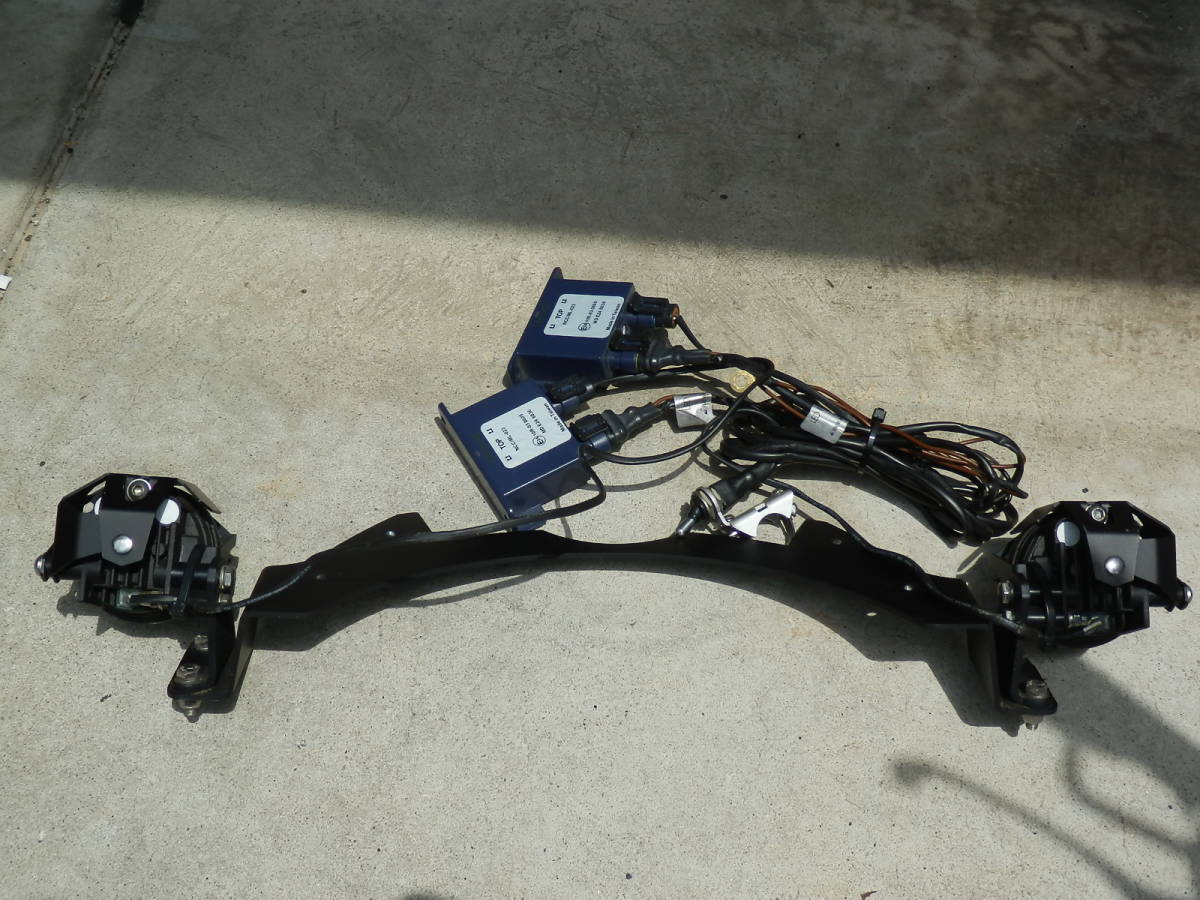 即決！☆BMW F650GS Twin☆TOURATECH　LED　フォグライト☆プロテクター付☆_2