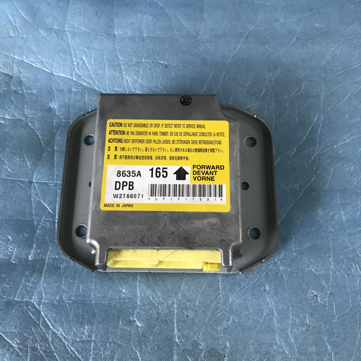 大得価，本物保証 ミニキャブ U62V 後期 エアバック SRS インフレーター コンピューター コントロール ユニット CPU テスト済 8635A165(三菱用)｜売買されたオークション情報、yahooの商品情報をアーカイブ公開 - オ 三菱用