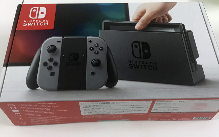 NINTENDO Switch 本体 グレー （ガラスフィルム付） Nintendo Switch