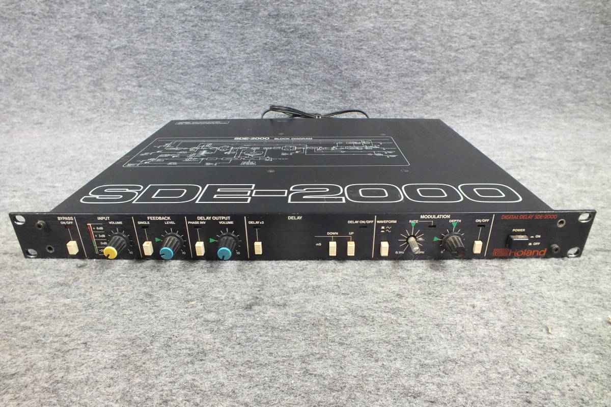 □□【即決】ローランド デジタルディレイ ビンテージエフェクター SDE