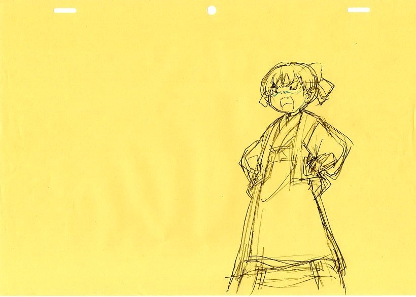 ゲゲゲの鬼太郎 第5期 直筆ラフ原画セット④ 水木しげる 東映動画の