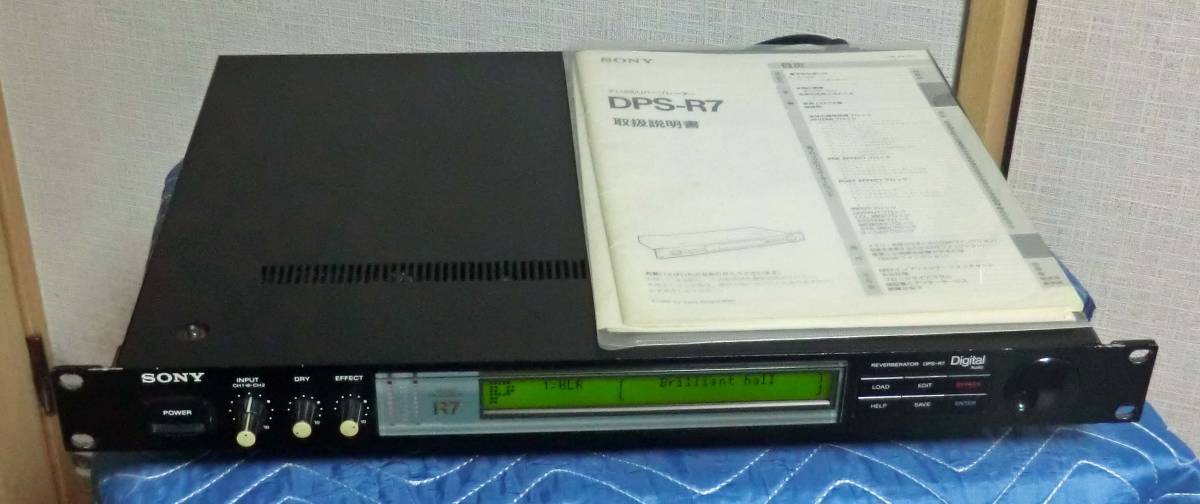 楽器・機材 SONY DPS-R7 デジタルリバーブ 動作確認済 メルカリ市特価！