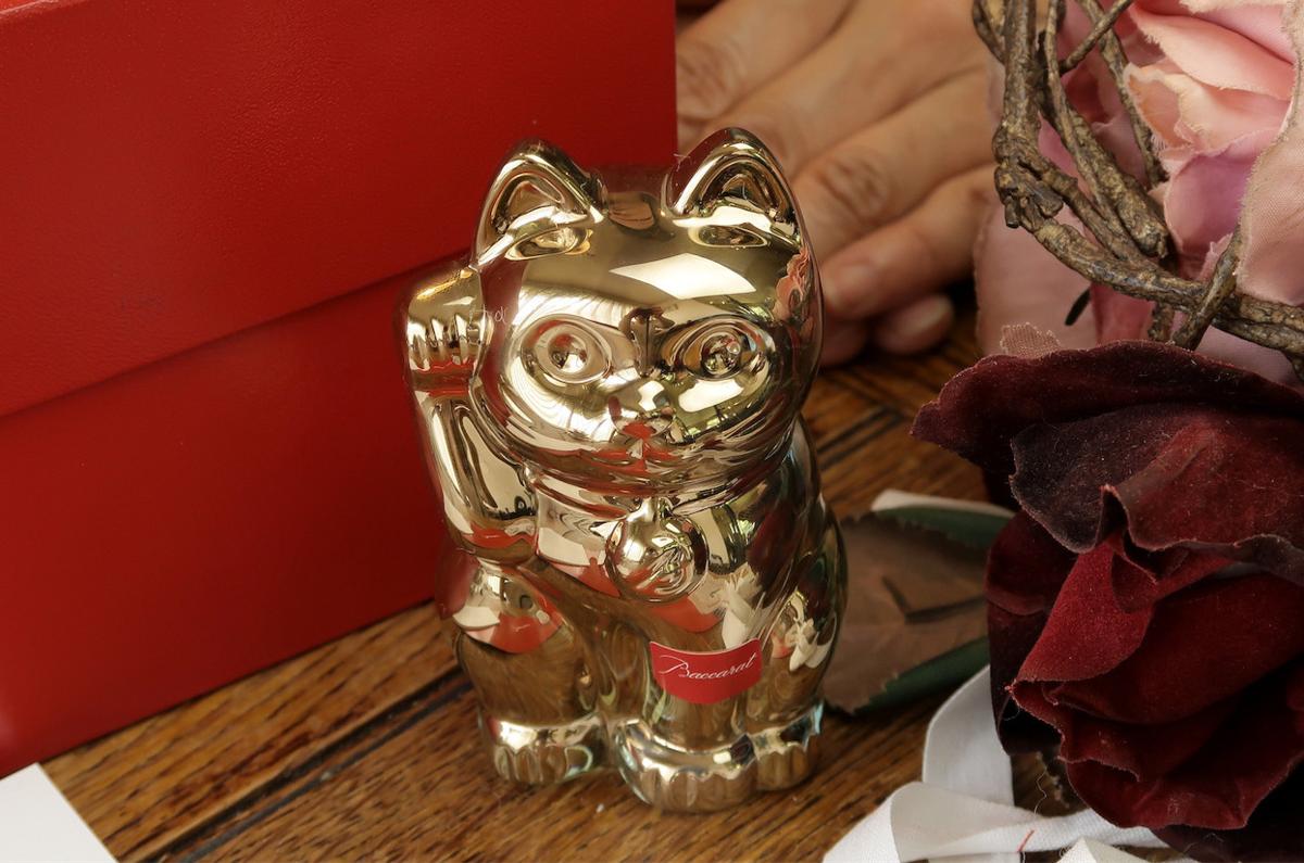 バカラ 招き猫 Baccarat まねき猫 ゴールド : ゴールド当サイトでの