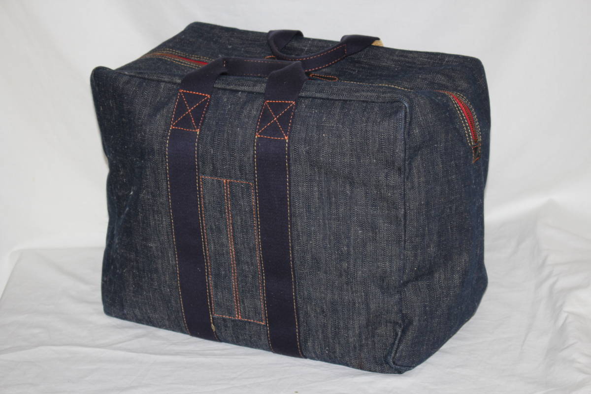 【希少】visvim PLURA BAG ボストン バッグ 旅行カバン 大容量 極美中古 デニム 