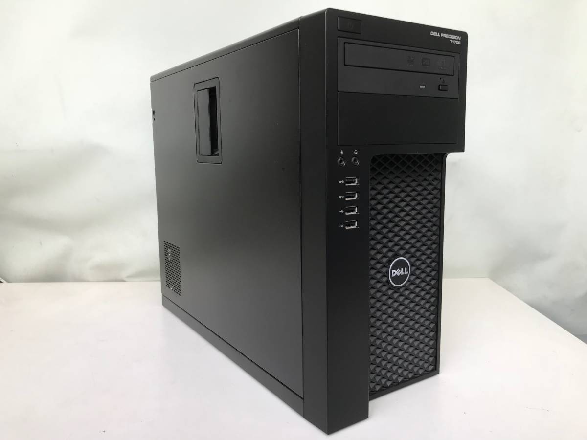 綺麗め】DELL precision T1700 i7 4770 3.4GHz 8GB 1TB MULTI V3900 