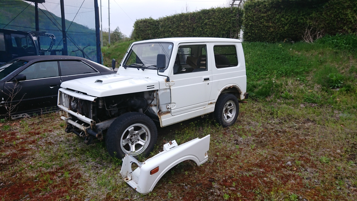 北海道 JA11 ジムニー ジャンク 部品取り車 書類あり 北海道の部品取り 