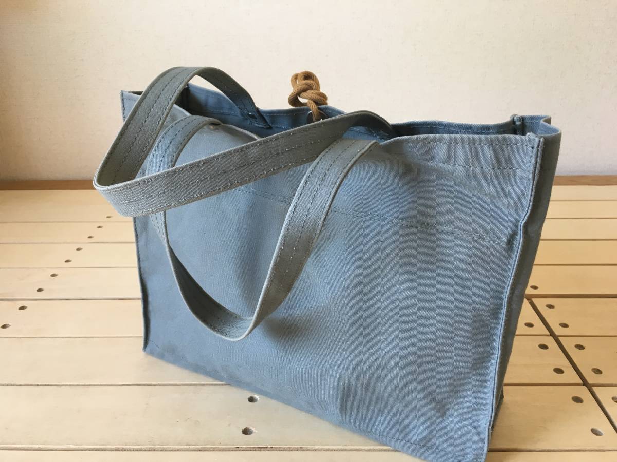 一澤帆布・信三郎帆布 トートバッグ 青ねず 【公式通販】
