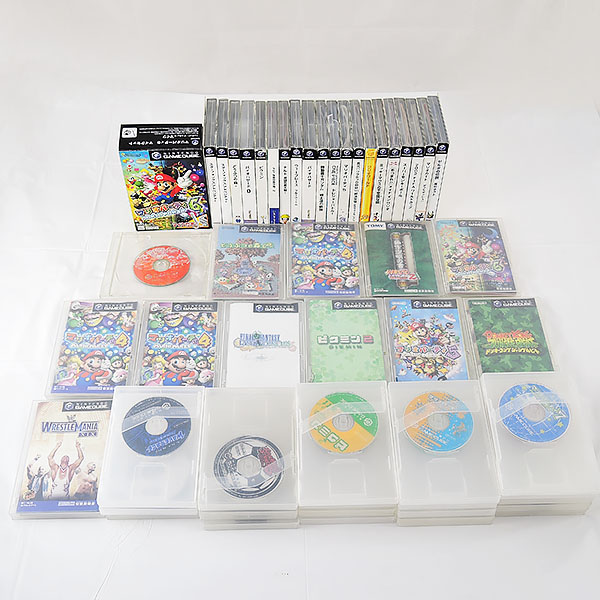 ジャンク品◇Nintendo ゲームキューブ GC ソフトまとめて約50本セット