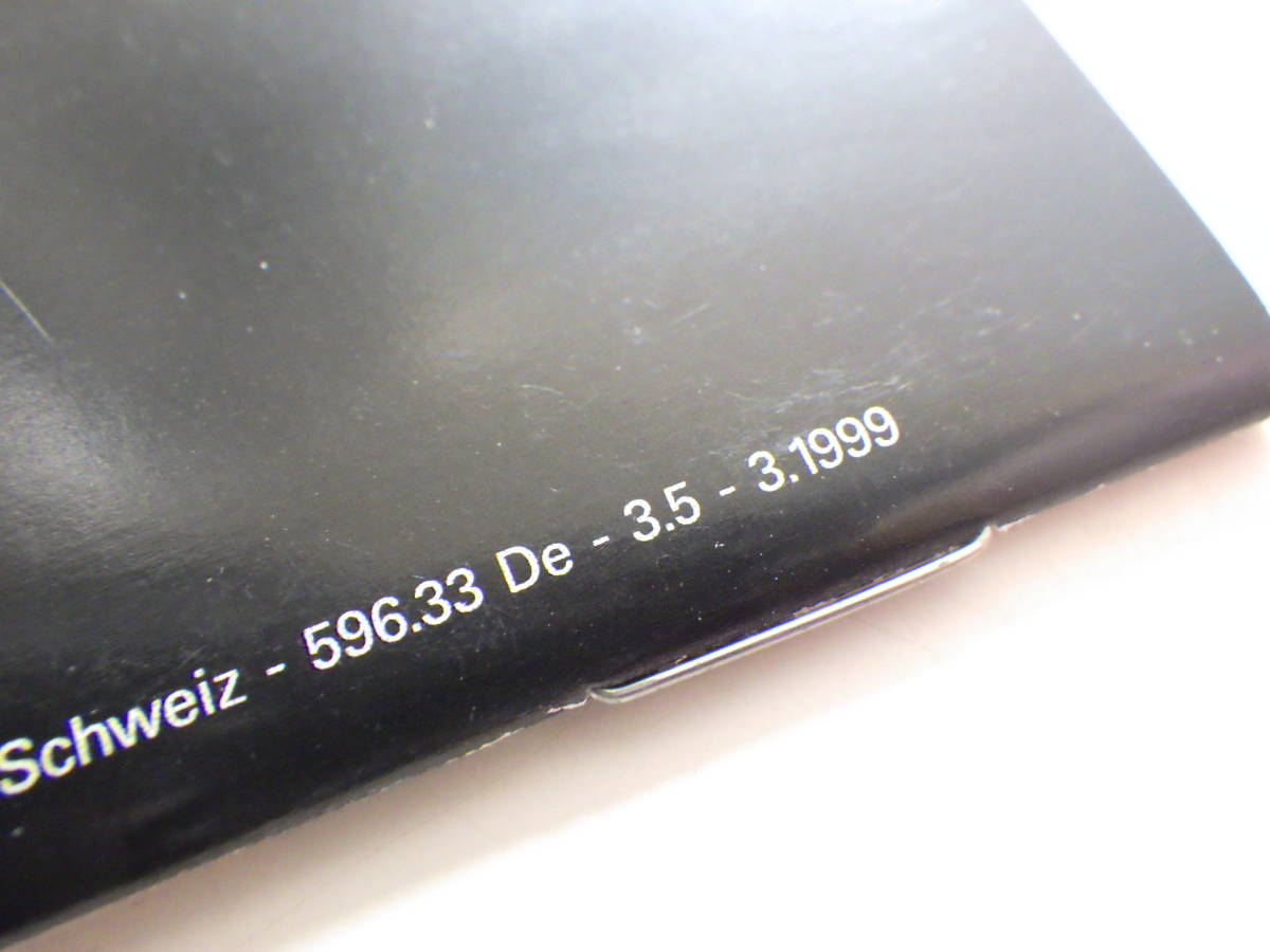 ROLEXロレックス デイトナ1999年 冊子 ドイツ語 @955 ロレックス 