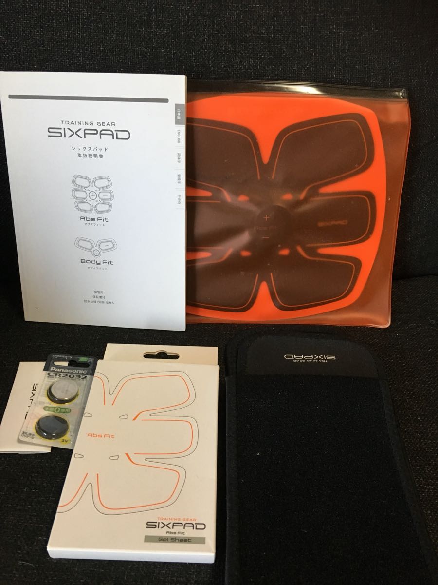 シックスパッド six pad サポートベルト 中古 SIXPAD シックスパッド 