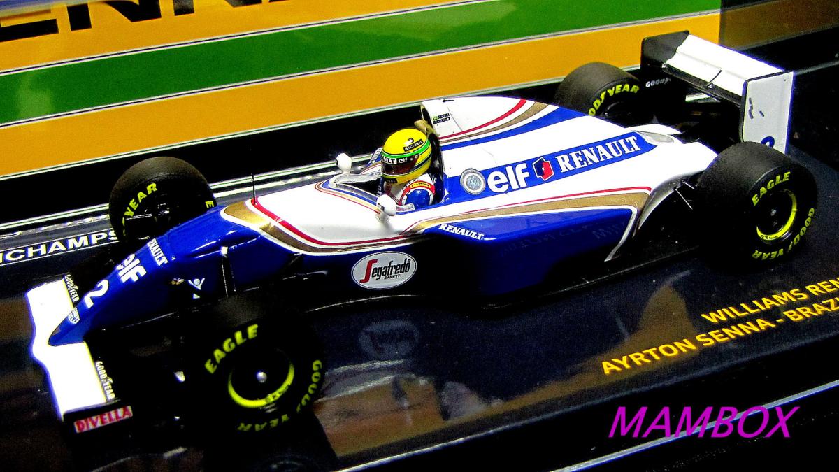 激安大特価，送料無料 Ma PM 1/43 547940102 ウィリアムズ ルノー FW16 A .セナ ブラジルGP 1994 セナ コレクション(レーシングカー)｜売買されたオークション情報、yahooの商品情報をアーカイブ公開 - オークファン レーシングカー