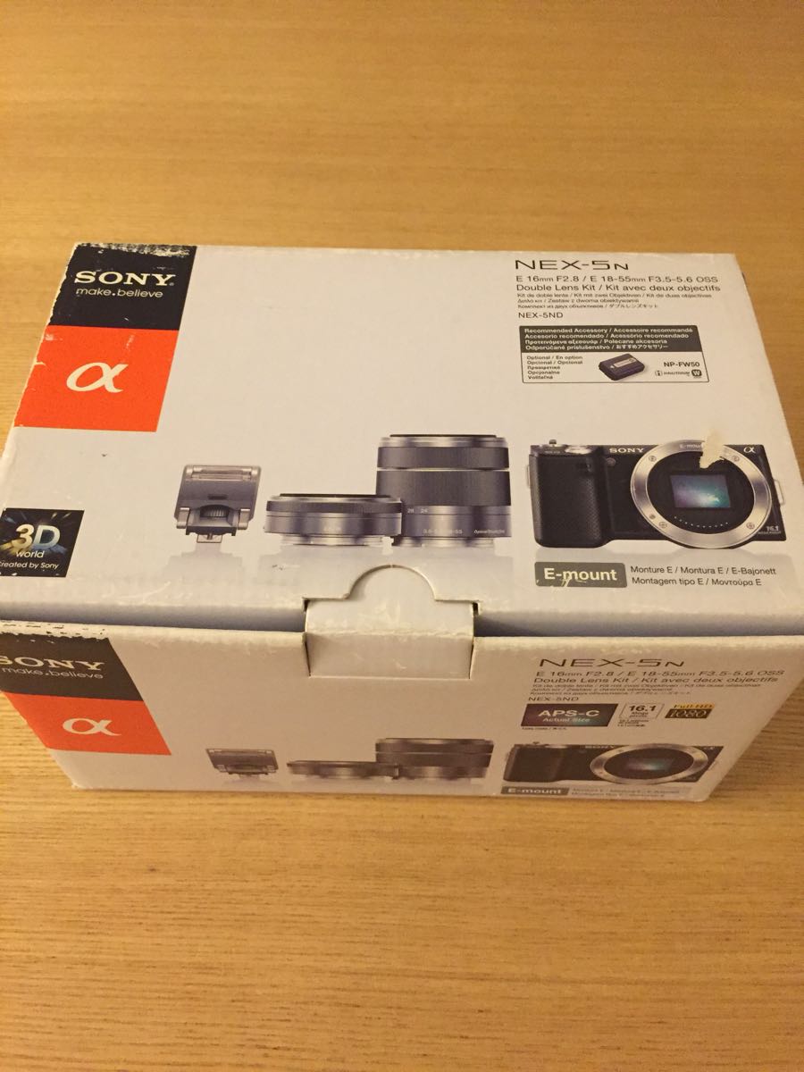 展示品 SONY NEX-5ND ダブルレンズキット シルバー ミラーレス