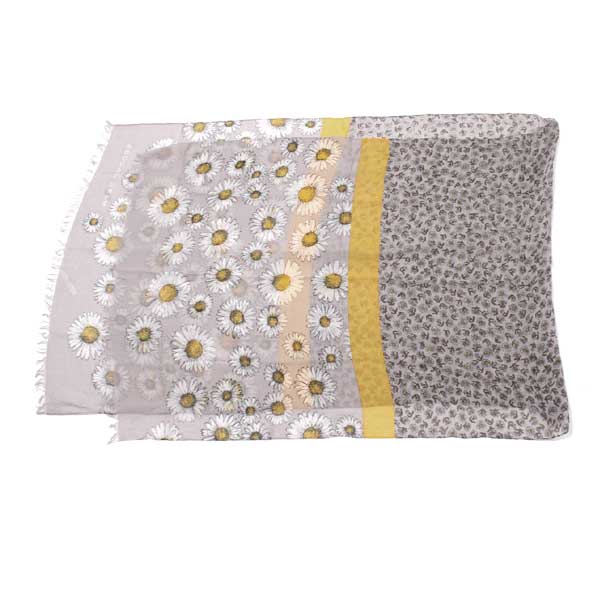MARC JACOBS Daisies Oblong Silk Scarf 花柄 ストール M0009302