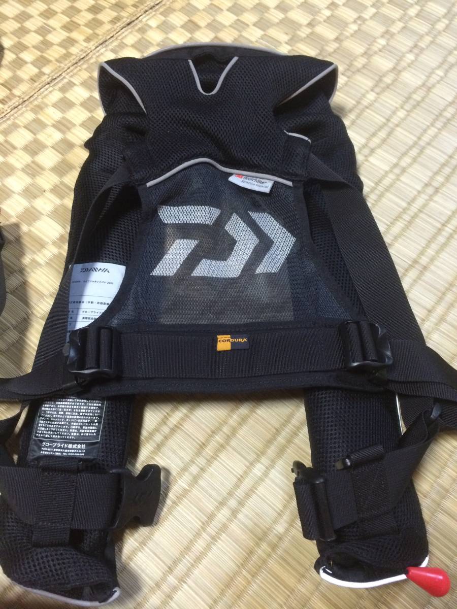ダイワ ライフジャケット DAIWA レッド 自動膨張式ライフジャケット