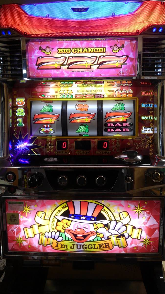 実機 ニューアイムジャグラーEX－KT コイン不要機仕様 ニュー
