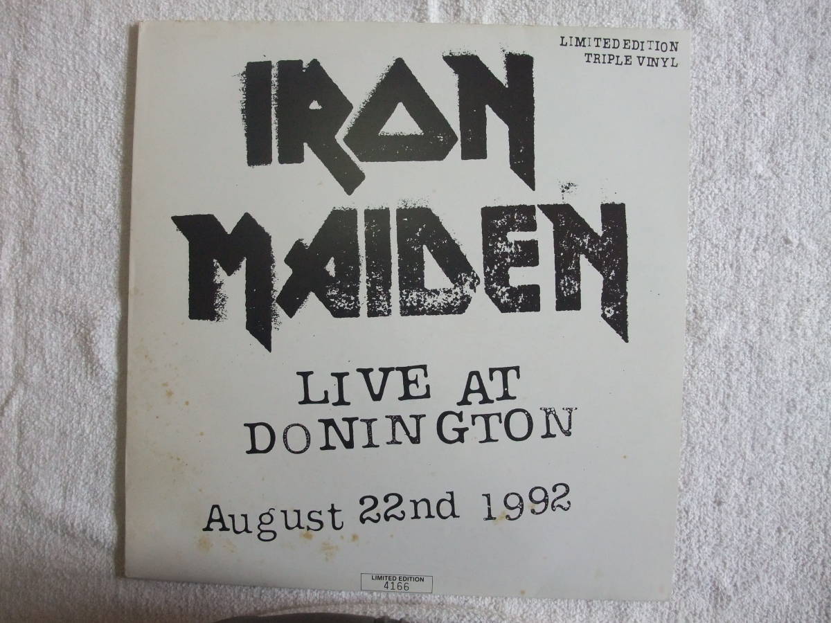 IRON MAIDEN / Live At Donington Aug 22nd 1992 / UK EMI DON 1 