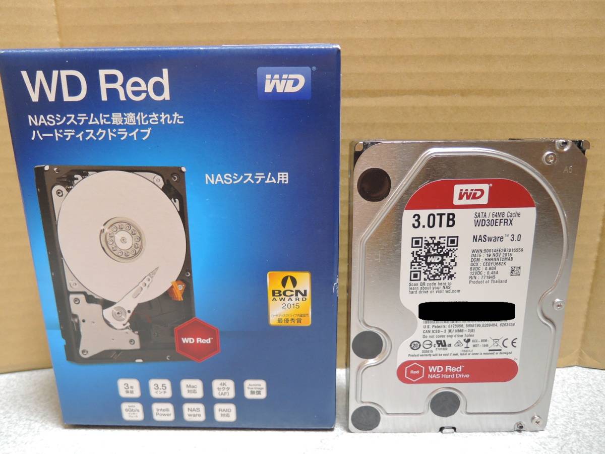 Western Digital 3TB WD30EFRX SATA Red Hard Drive - WD 3.5 5400RPM 