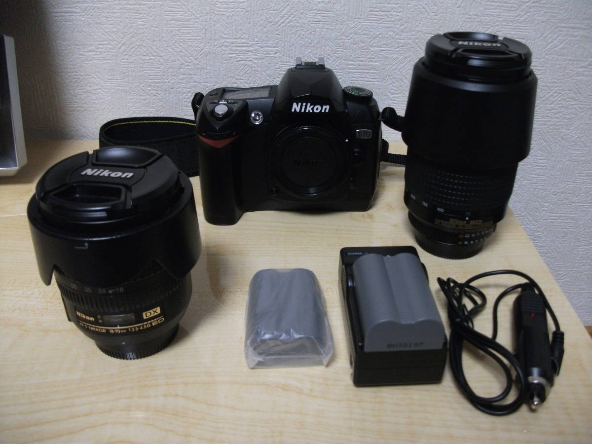 ✨お安くデビュー✨お買い得✨Nikon D70 レンズセット ニコン D700