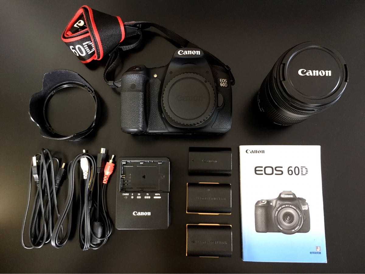 Canon デジタル一眼レフカメラ EOS 60D レンズキット EF-S18 CANON 