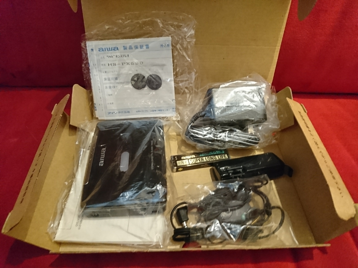 AIWA】HS-PX530 STEREO CASSETTE PLAYER カセット プレーヤー