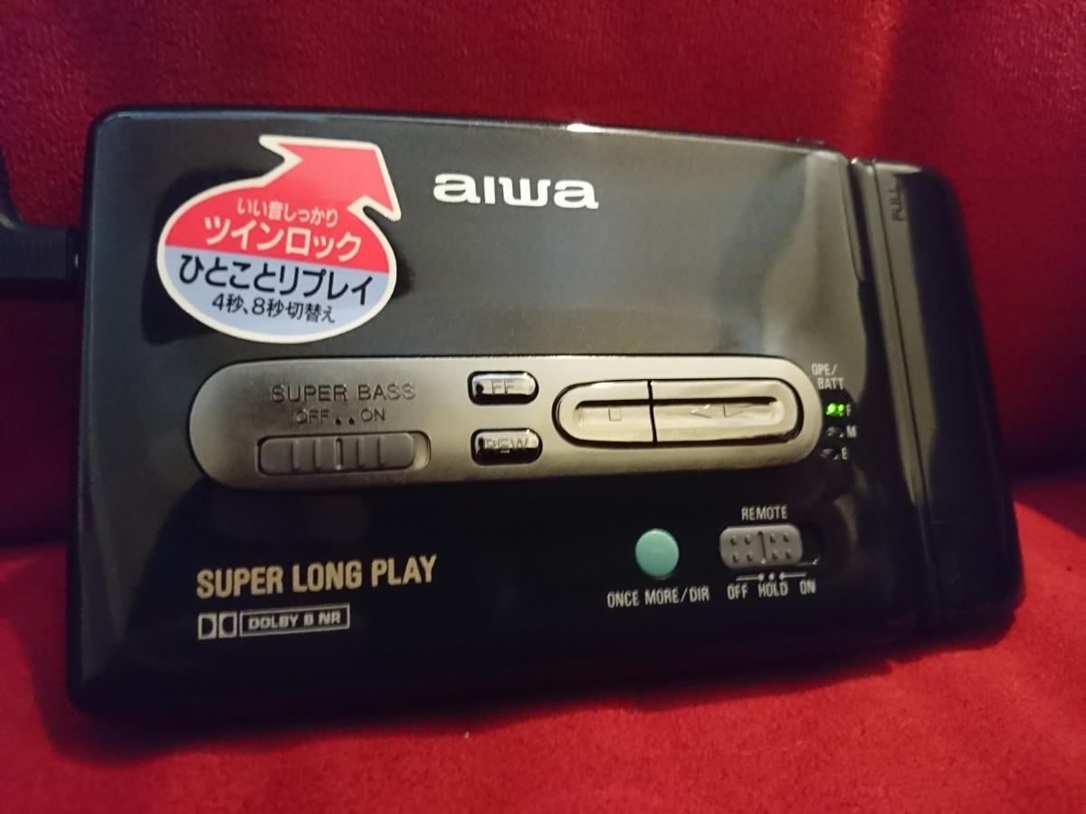 AIWA】HS-PX530 STEREO CASSETTE PLAYER カセット プレーヤー