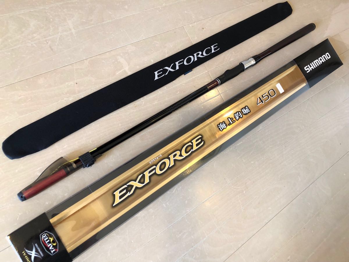 ☆美竿☆希少☆海上釣堀シマノEXFORCEエクスホース450 ☆SHIMANO☆