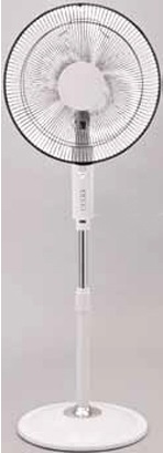 【訳あり】SKジャパン ハイリビング 扇風機 【SKJ-KR383HR】大風量の5枚羽根　※本体にサビ、傷、塗装剥がれ等特記事項多数※返品不可_1