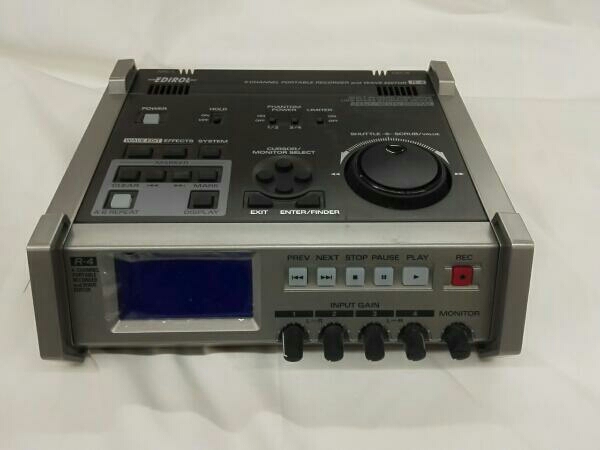 【本物保証，HOT】 Roland R-4 R-4 4チャンネル ポータブル レコーダー&ウェーブ エディター ボイスレコーダー(録音、再生)｜売買されたオークション情報、yahooの商品情報をアーカイブ公開 - オークファン 録音、再生