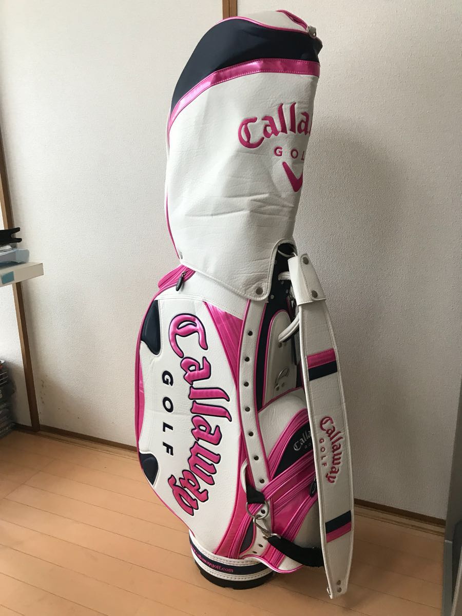 キャロウェイ 9.5型 キャディバッグ ピンク お買い得，100%新品 【公式
