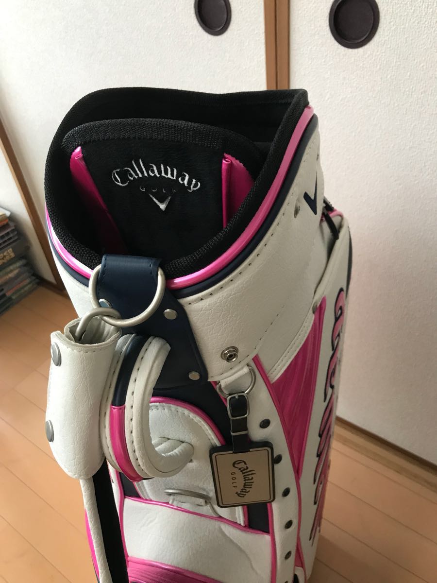 キャロウェイ 9.5型 キャディバッグ ピンク お買い得，100%新品 【公式