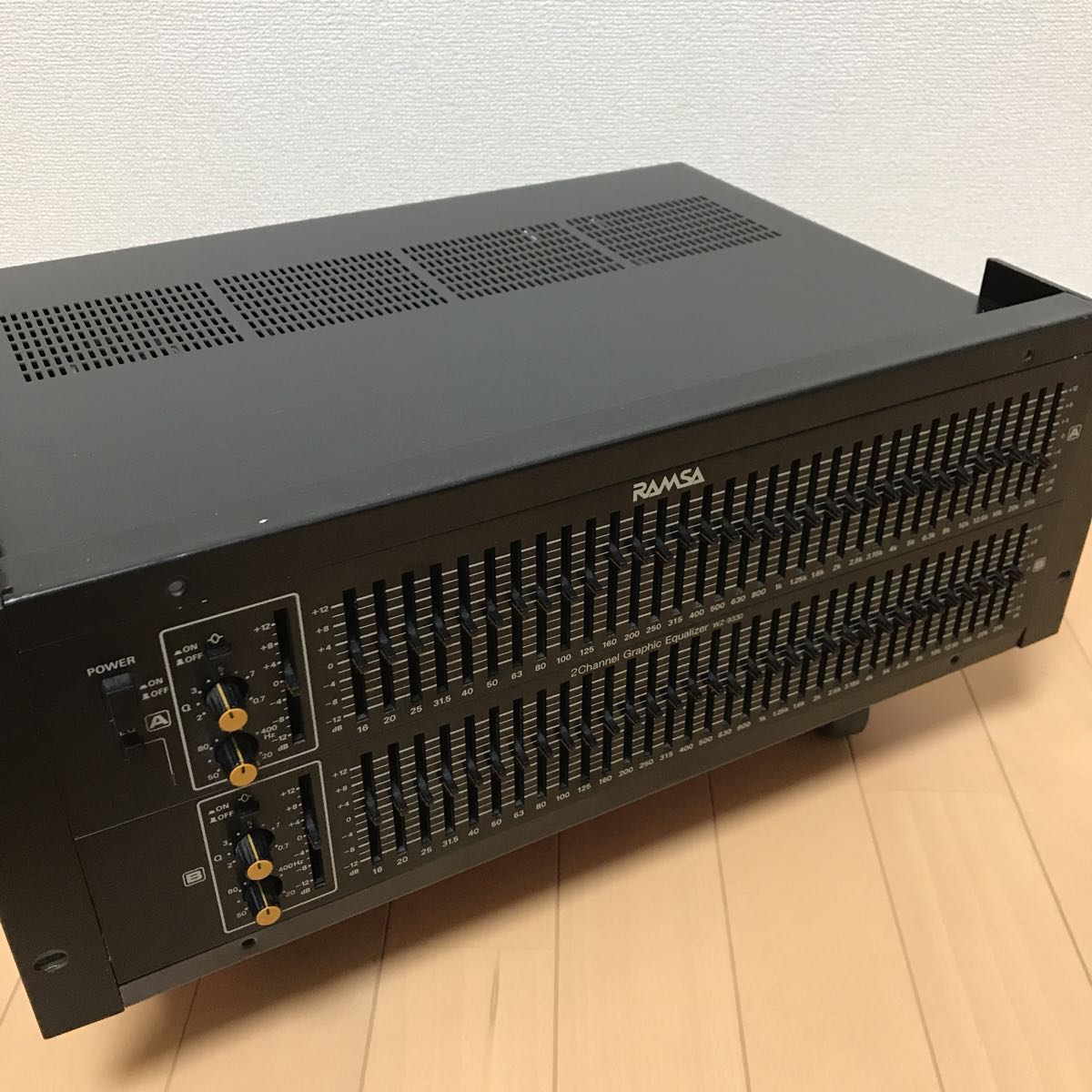RAMSA(ラムサ）グラフィックイコライザ WZ-9330 動作確認済 